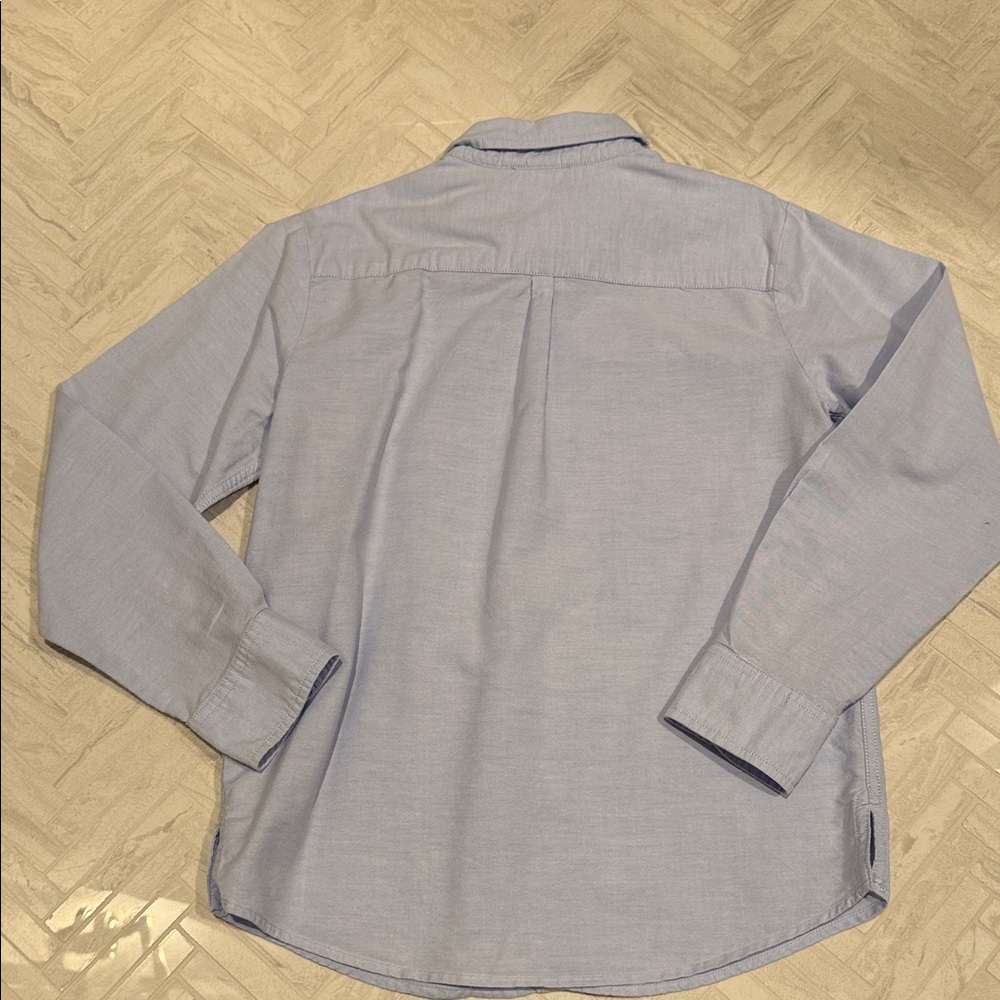 Jacadi Kids Light Blue Button-Up Shirt, size 8 - Picture 6 of 6